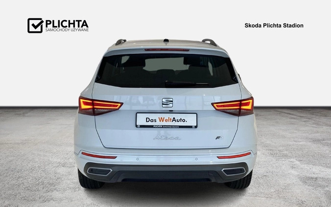 Seat Ateca cena 119900 przebieg: 28578, rok produkcji 2021 z Augustów małe 407